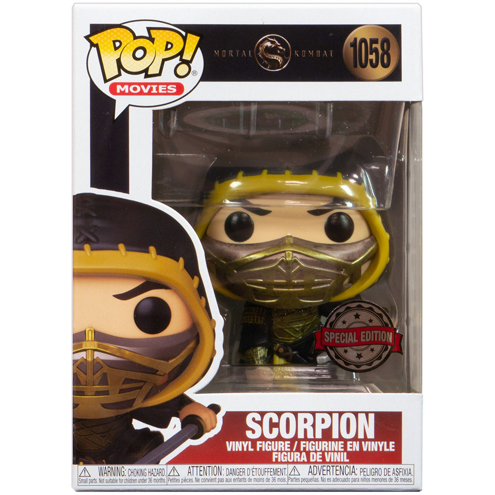 Фигурка Funko POP! Movies. Mortal Kombat: Scorpion (Crouching) | Купить  настольную игру в магазинах Hobby Games