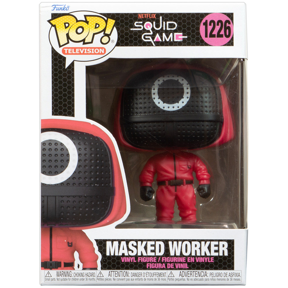 Фигурка Funko POP! Television. Squid Game: Masked Worker | Купить  настольную игру в магазинах Hobby Games