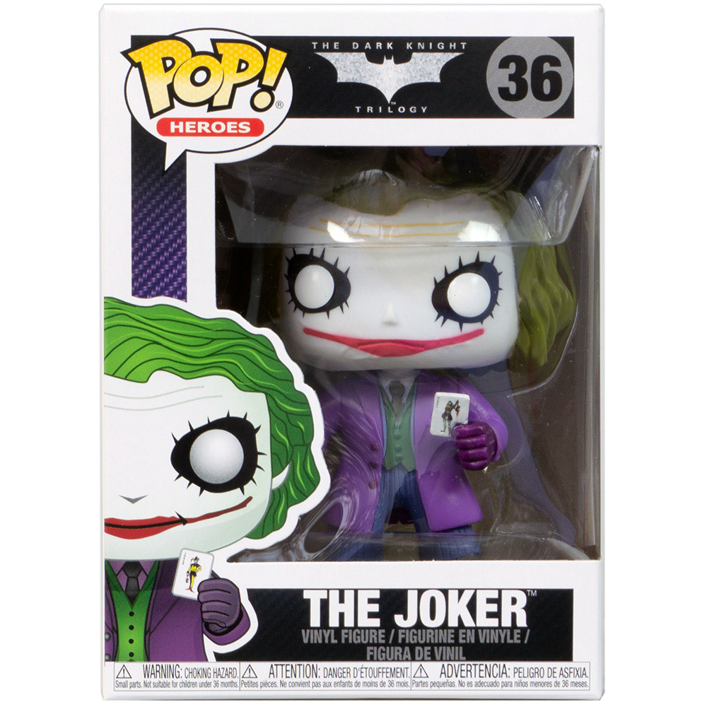 Funko POP Heroes. The Dark Knight Trilogy The Joker Hobby Games HobbyGames