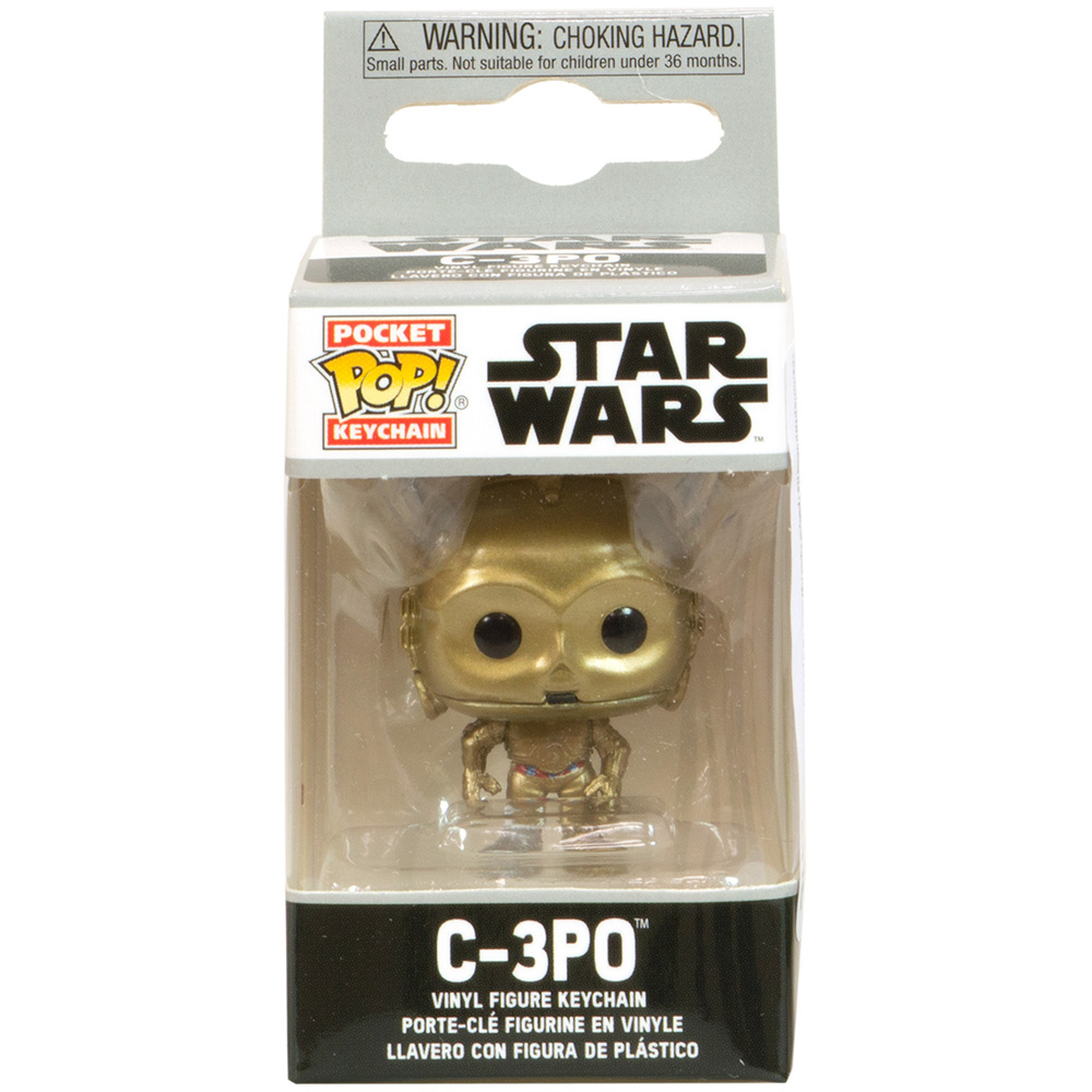 Брелок Funko POP! Pocket Keychain. Star Wars: C-3PO | Купить настольную игру  в магазинах Hobby Games