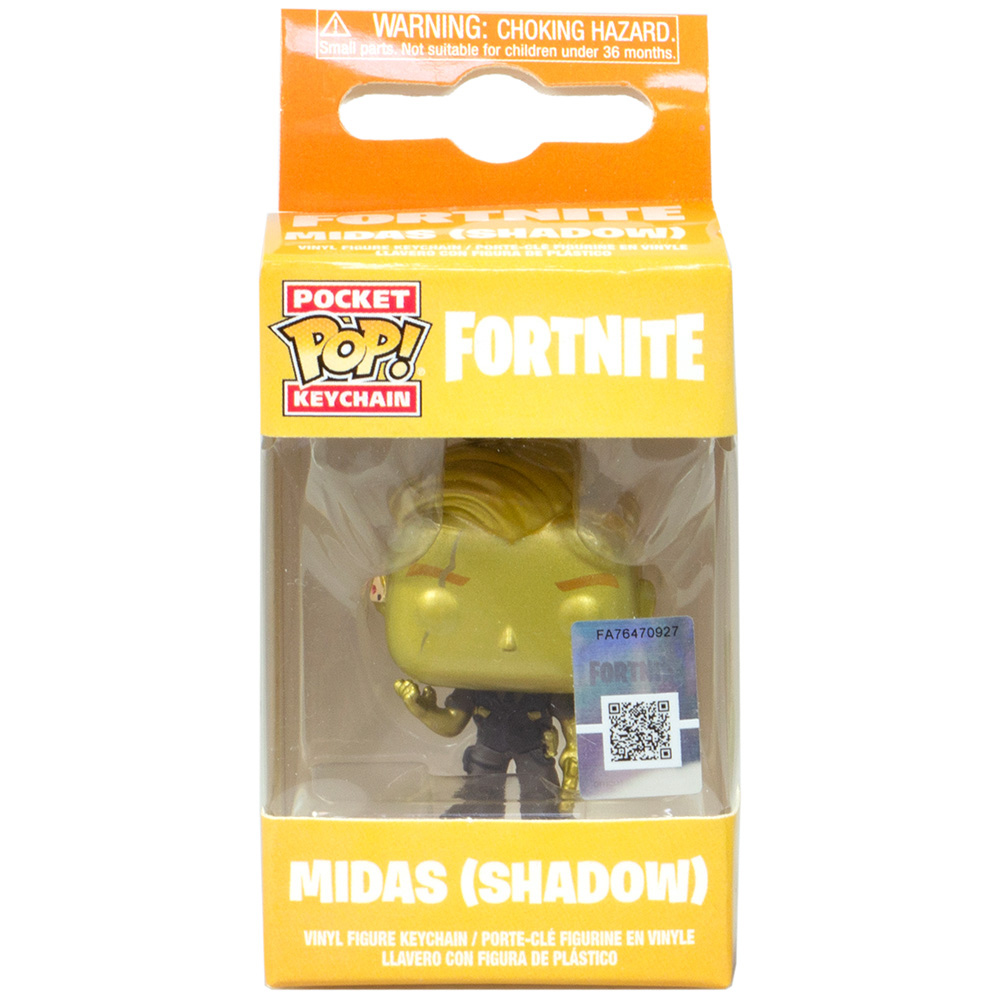 Брелок Funko Pop Pocket Keychain Fortnite Midas Shadow