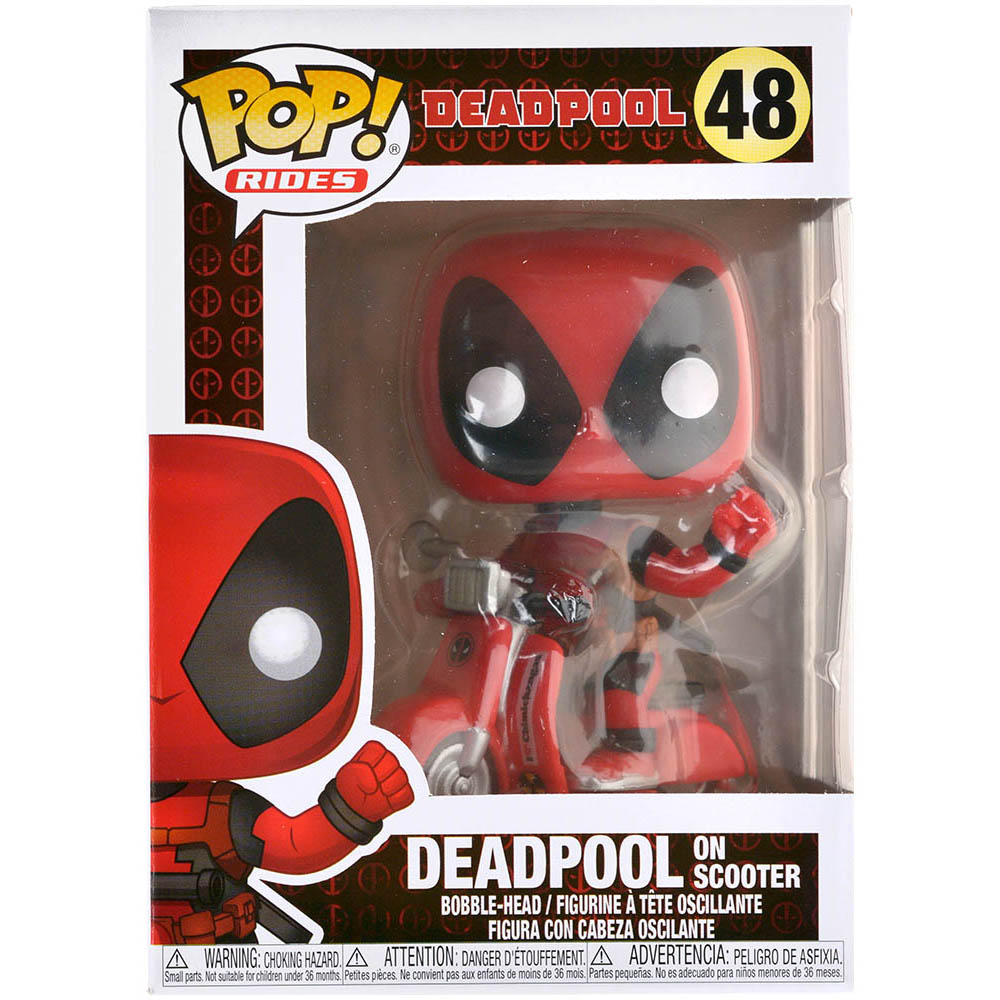 Фигурка Funko POP! Rides. Marvel: Deadpool on Scooter