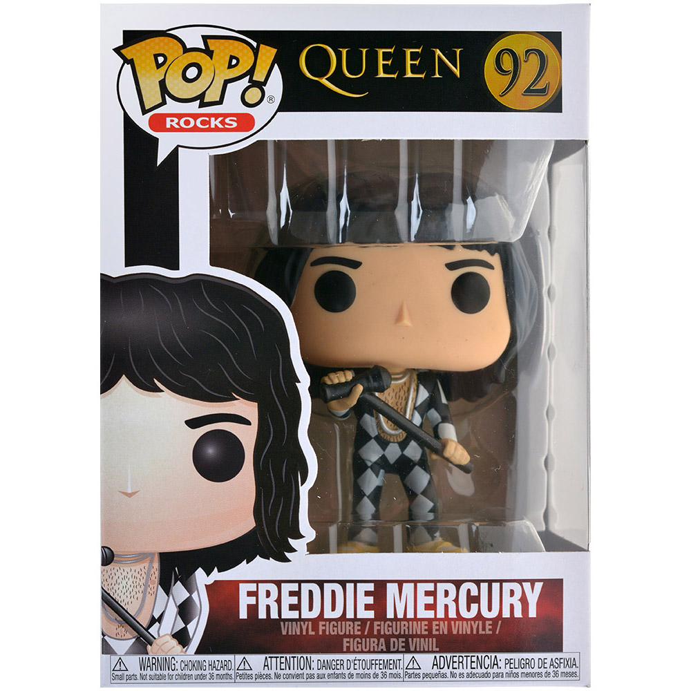 Funko Pop! Rocks Freddie Mercury (I Was Born To Love You), Figura De Vinilo De 9.5 Cm Coleccionable, Regalo Para Fans De Queen Y Amantes De La Música