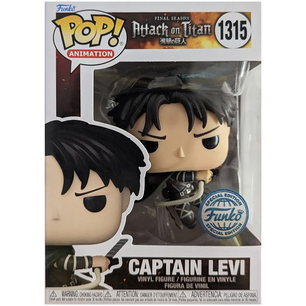 Фигурка Funko POP! Attack on Titan: Captain Levi | Hobby Games