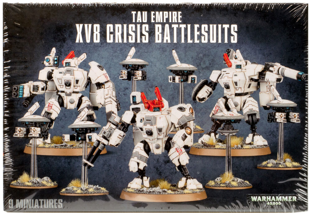 Tau Empire XV8 Crisis Battlesuits | Купить настольную игру в