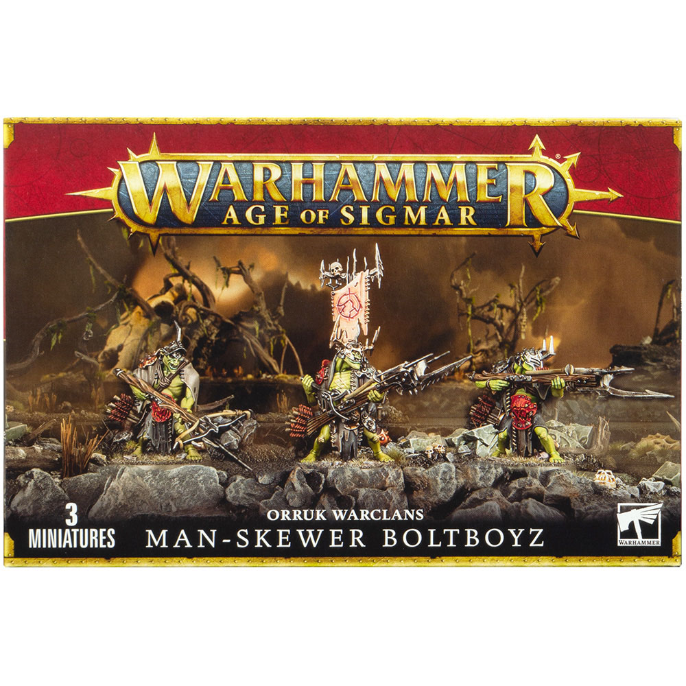 Orruk Warclans: Man-skewer Boltboyz | Купить настольную игру