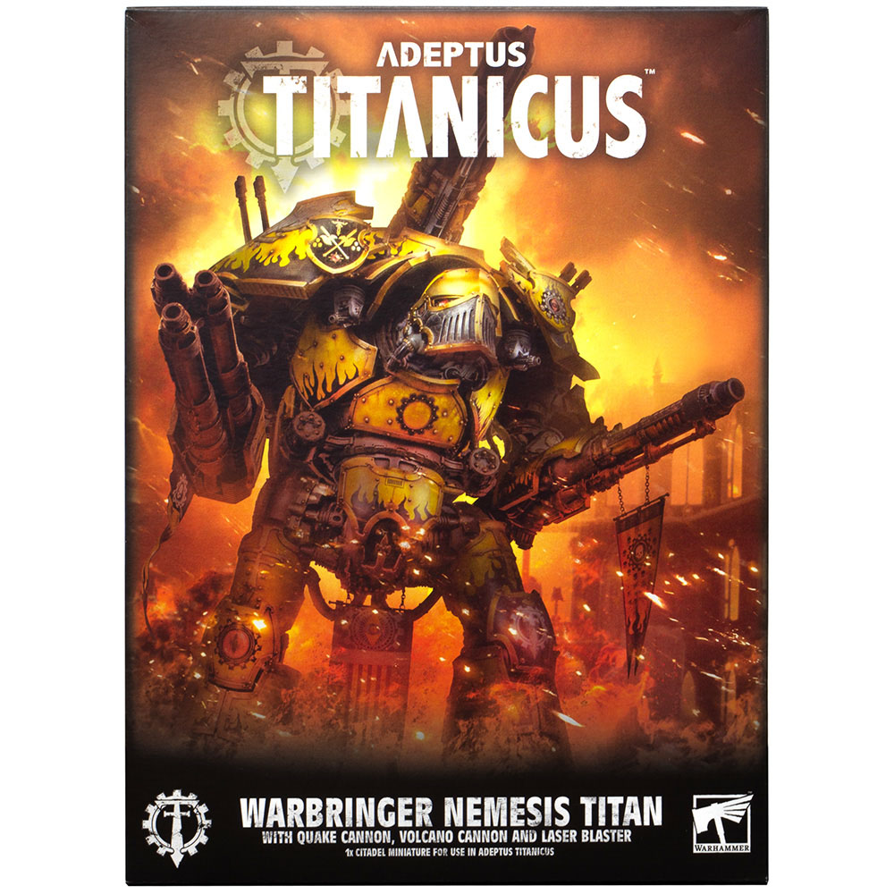 Adeptus Titanicus Warbringer Nemesis Titan with Quake Cannon | Hobby Games