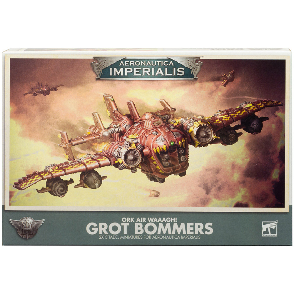 Aeronautica Imperialis Ork Air WAAAGH Grot Bommers