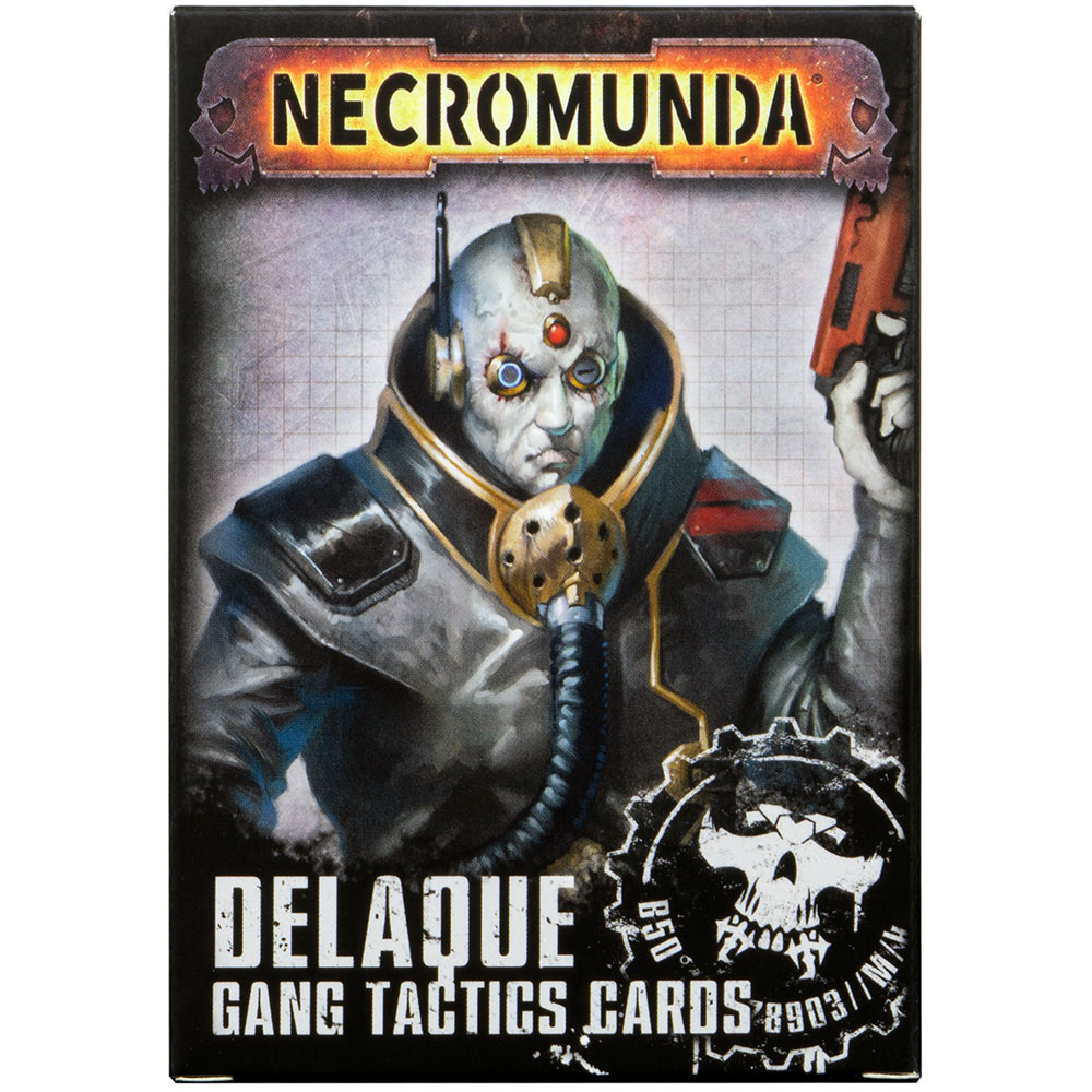 Necromunda: Delaque Gang Tactics Cards