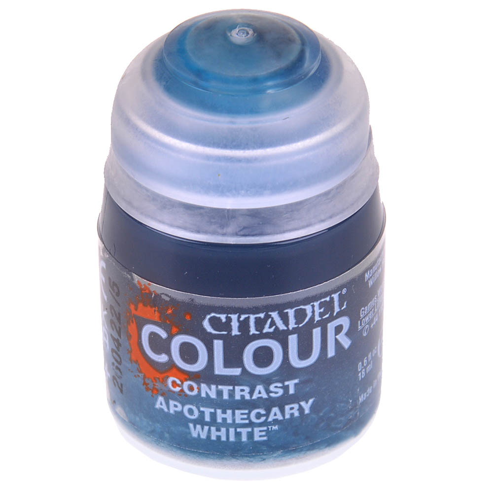 Краска Contrast: Apothecary White (18 мл) (2022)  Купить настольную игру в  магазинах Hobby Games