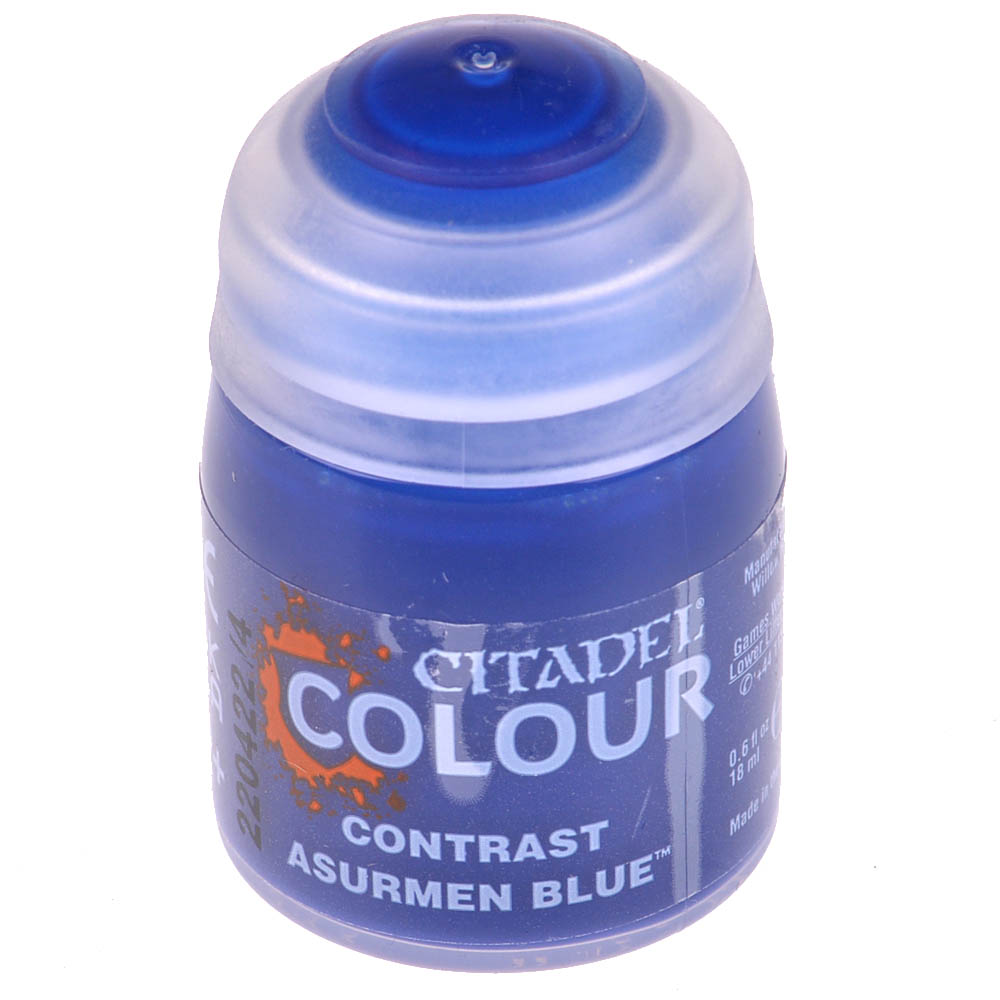 Краска Contrast: Asurmen Blue (18 мл) | Купить настольную игру в ...