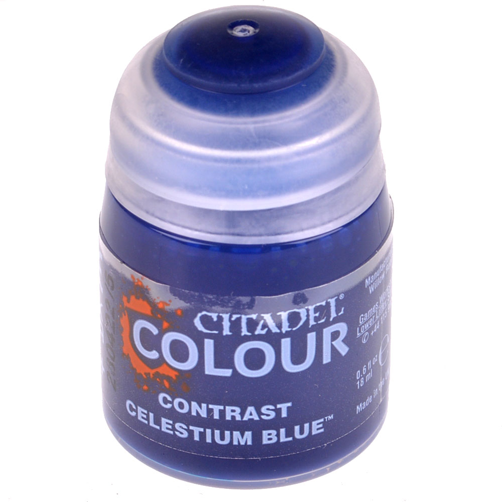 Краска Сontrast: Celestium Blue (18 мл) | Купить настольную игру в ...