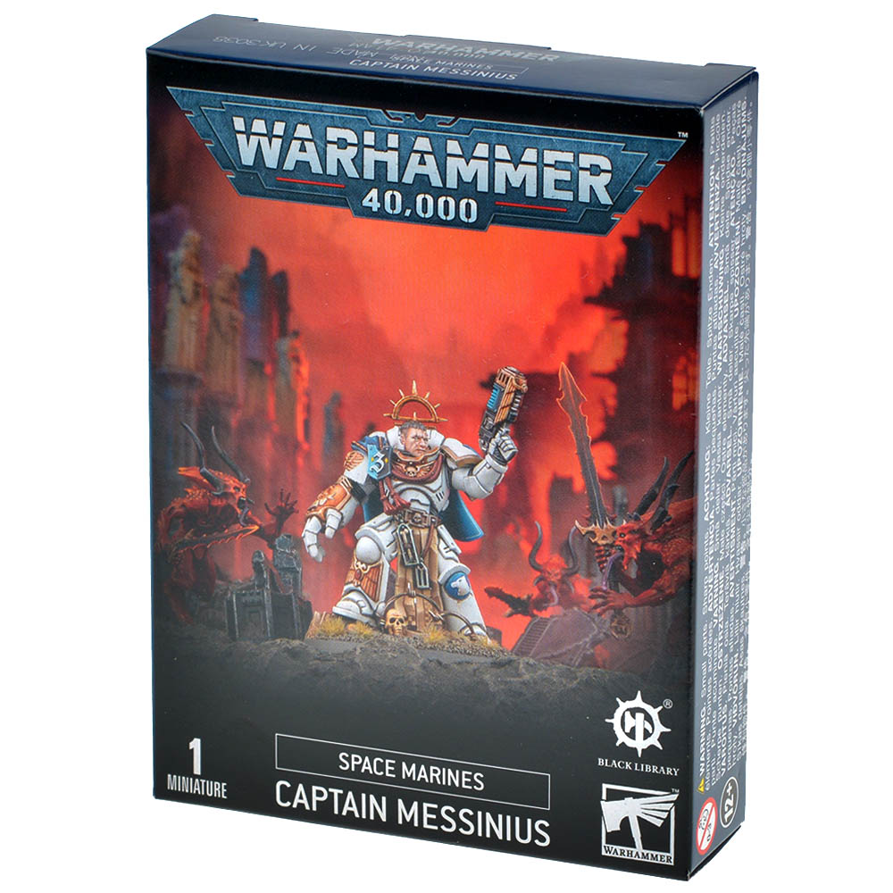 Warhammer 40k: Space Marines Captain Messinius New