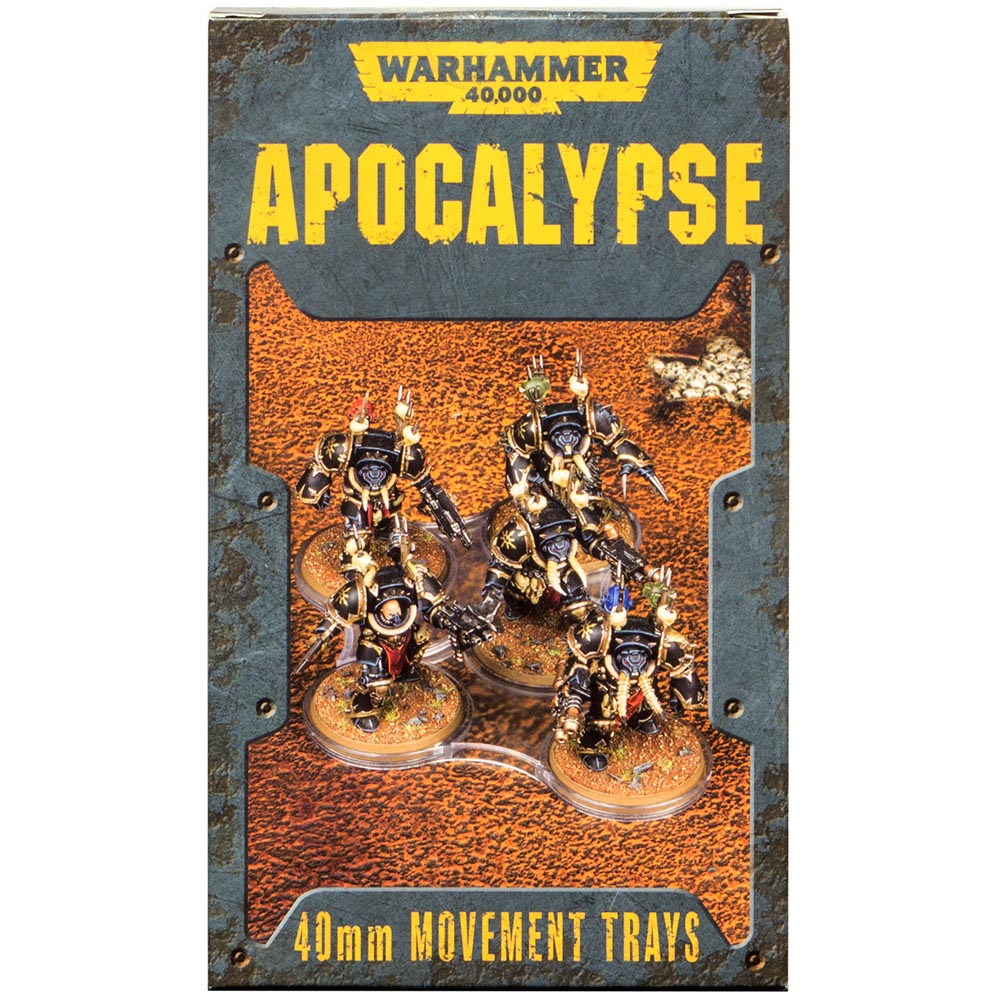 Apocalypse Movement Trays 40 mm | Hobby Games