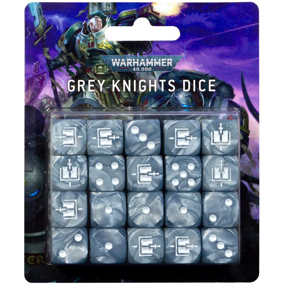 Grey Knights Dice Set | Hobby Games