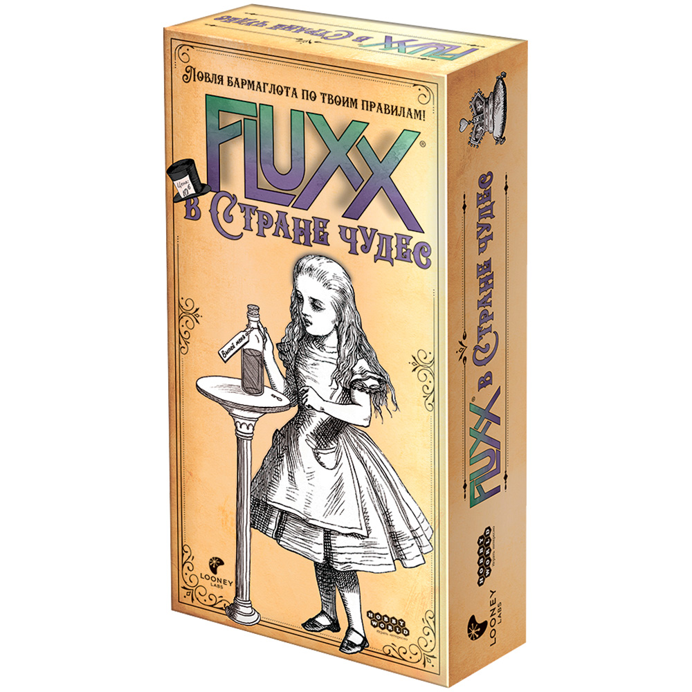 Hobby World Настольная игра Fluxx в стране чудес