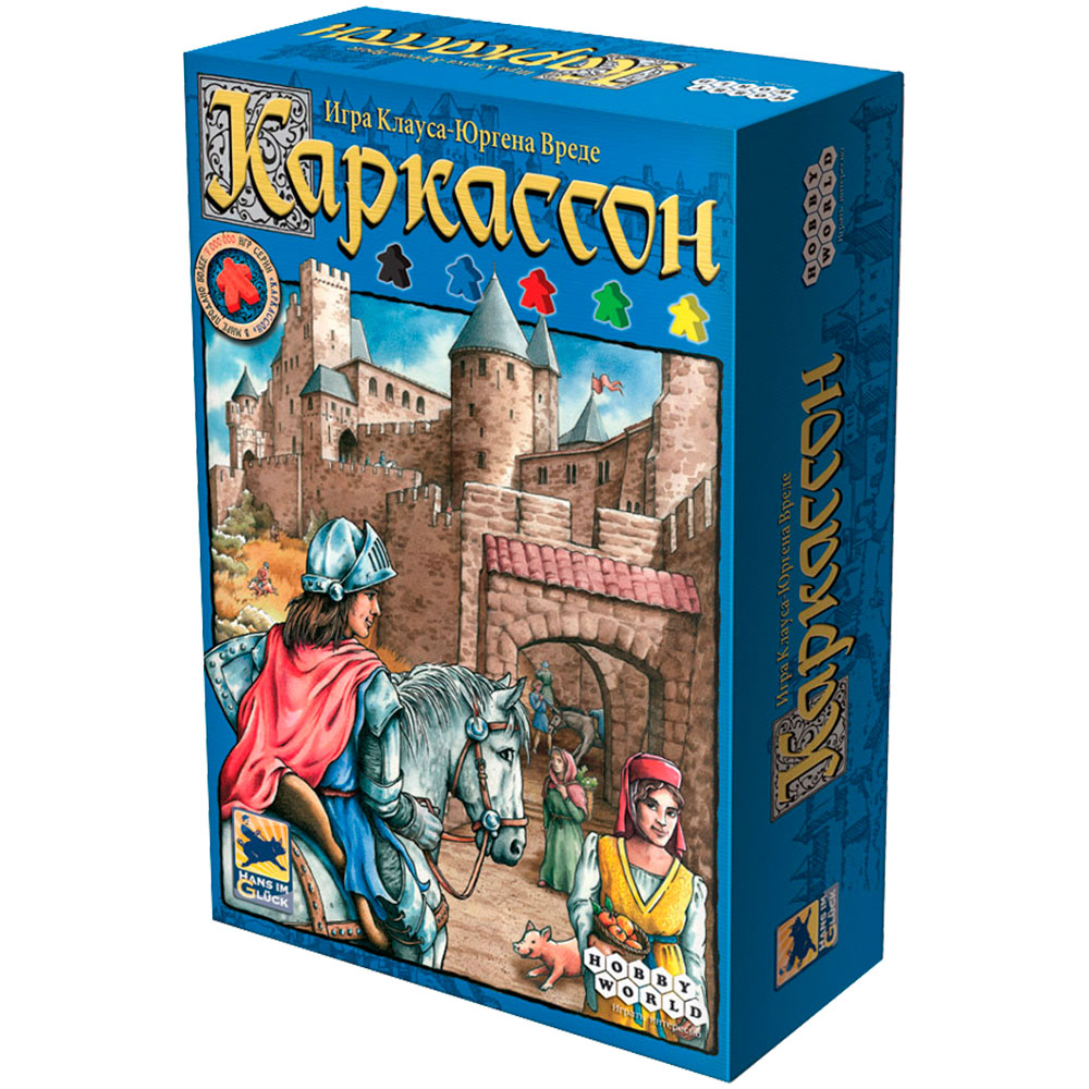 Правила игры Каркассон (2008) | Купить настольную игру в магазинах Hobby  Games | Настольная игра, купить в магазинах Hobby Games | Hobby Games