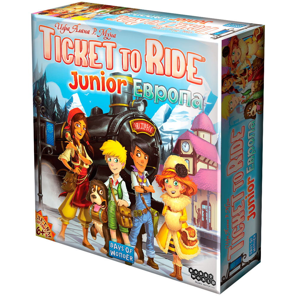 игра ticket to ride junior европа (94) фото