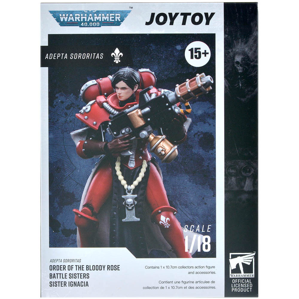 Фигурка JoyToy. Warhammer 40,000: Adepta Sororitas Battle Sisters Order of the Bloody Rose Sister Ignacia