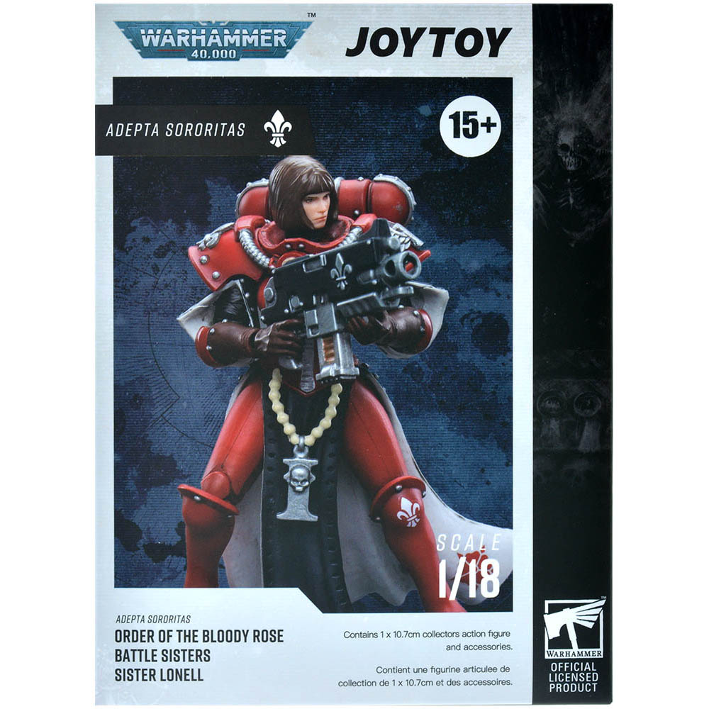 Фигурка JoyToy. Warhammer 40,000: Adepta Sororitas Battle Sisters Order of the Bloody Rose Sister Lonell