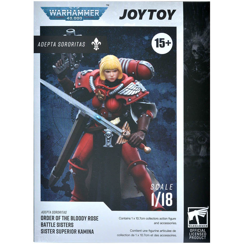 Action-фигура JoyToy Adepta Sororitas Battle Sisters Order of the Bloody Rose Sister Superior Kamina Warhammer 40000