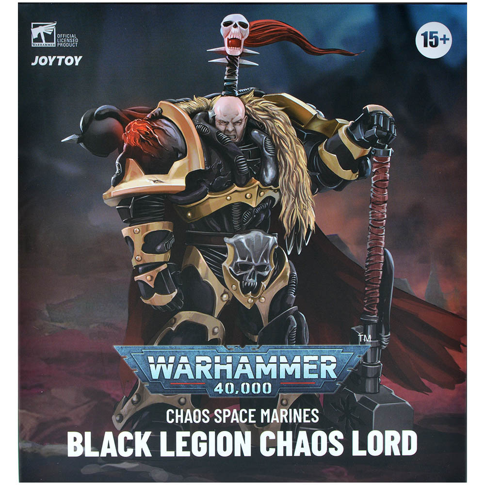 Фигурка JoyToy. Warhammer 40,000: Chaos Space Marines Black Legion Chaos  Lord | Купить настольную игру в магазинах Hobby Games