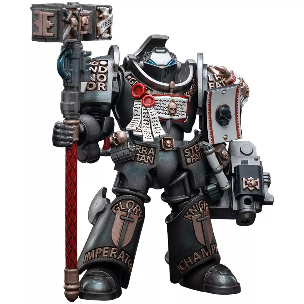JOYTOY Warhammer 40k Grey Knights Terminator Caddon Vibova Action Figure 1/18