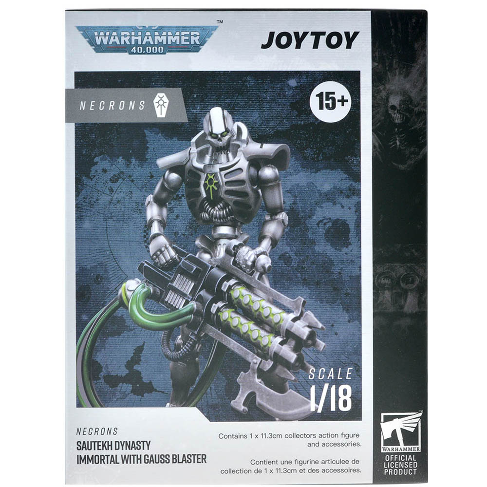 Фигурка JoyToy. Warhammer 40,000: Necrons Sautekh Dynasty Immortal with ...