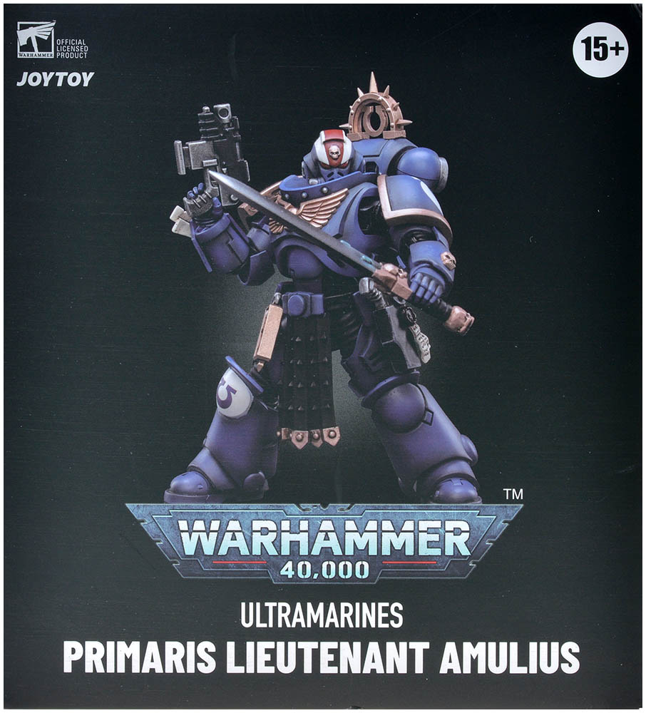 Фигурка JoyToy. Warhammer 40,000: Ultramarines Primaris Lieutenant Amulius  | Купить настольную игру в магазинах Hobby Games