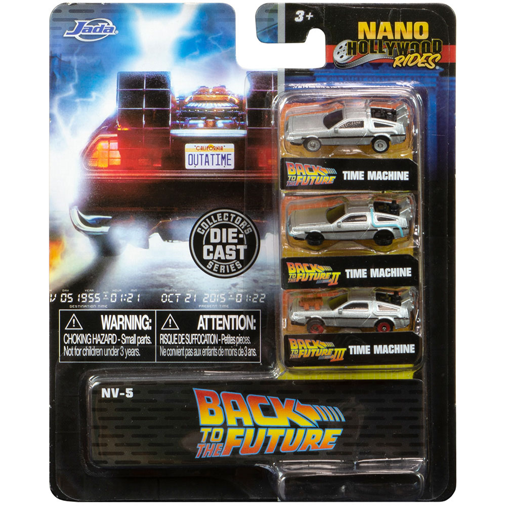 Набор машинок Hollywood Rides: Back To The Future | Hobby Games