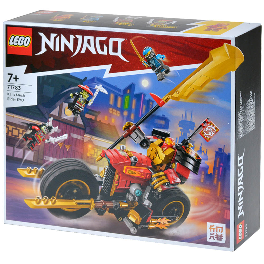 Конструктор LEGO Ninjago: Робот-гонщик Эво Кая 71783 | Купить настольную  игру в магазинах Hobby Games