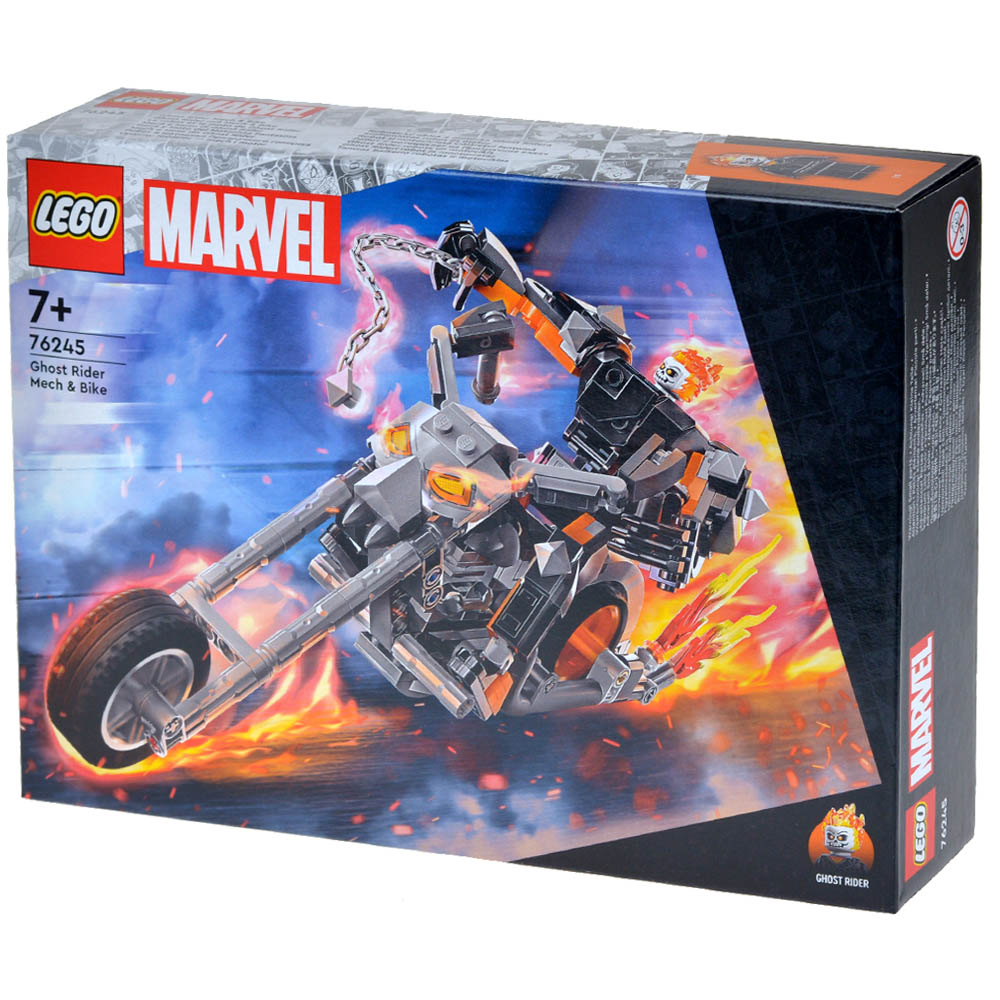 Конструктор LEGO Super Heroes: Робот и мотоцикл Призрачного Гонщика ...