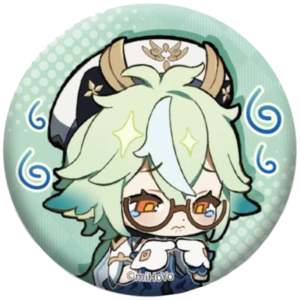 Значок Genshin Impact Chibi: Сахароза | Купить настольную игру в ...