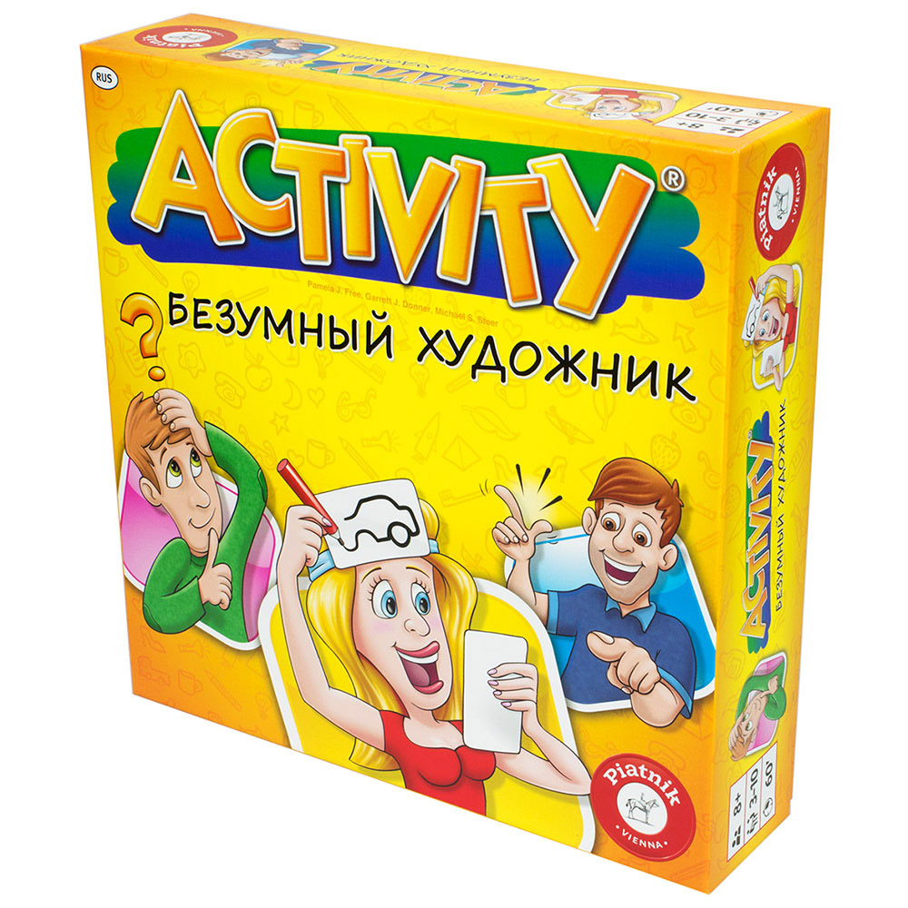 Activity Безумный художник Купить настольную игру в магазинах Hobby