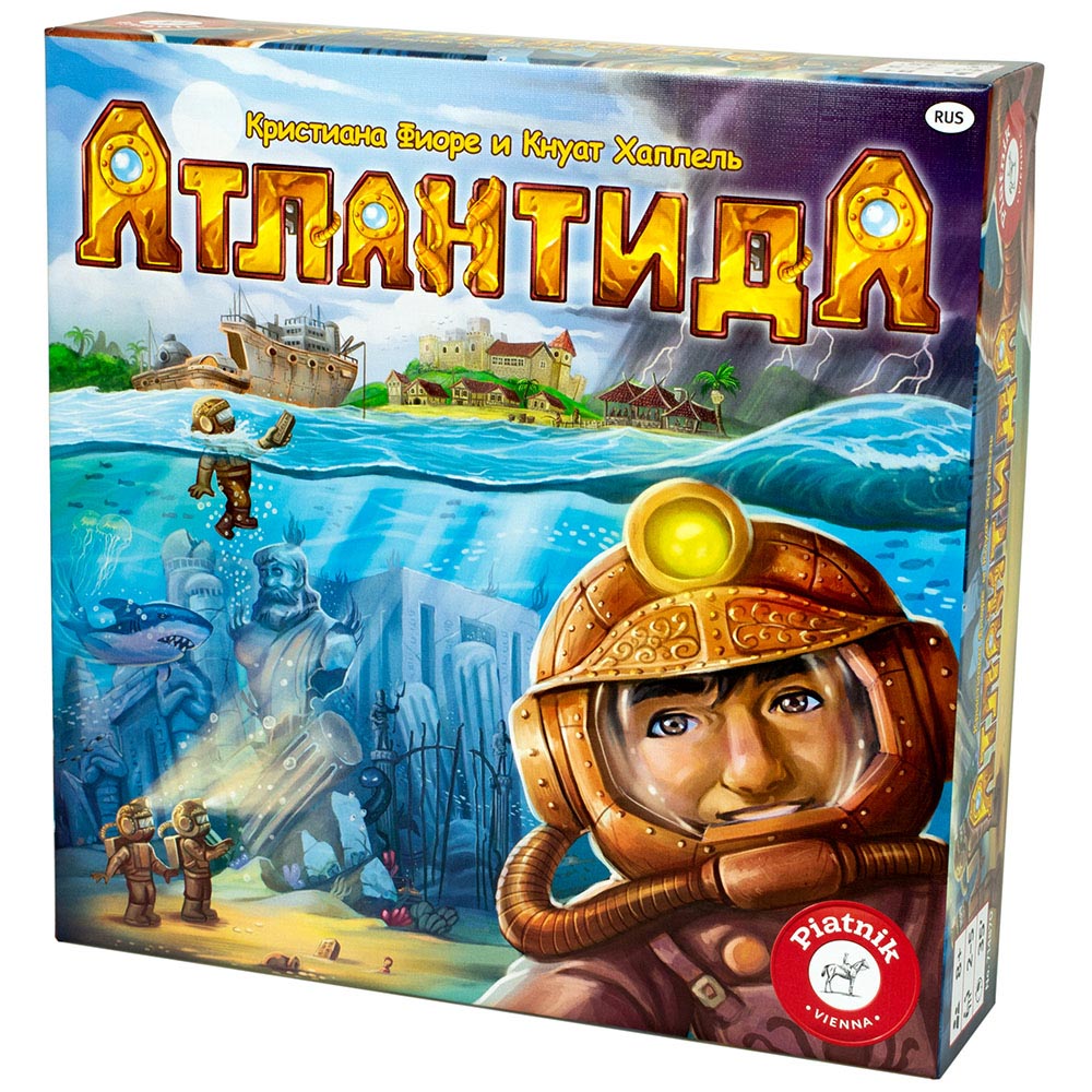 Правила игры Атлантида (Piatnik) | Настольная игра, купить в магазинах  Hobby Games