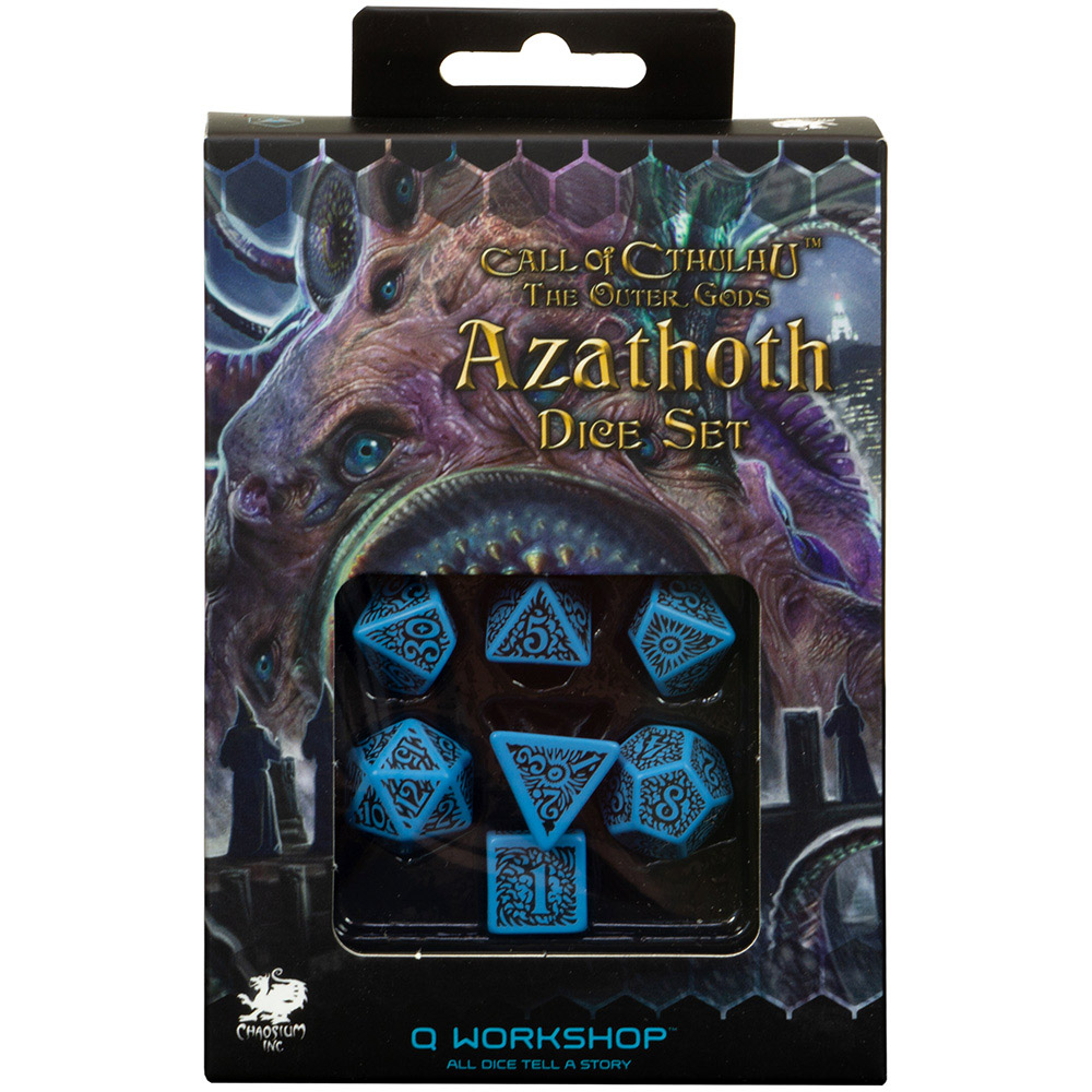 Hashut Dice Set Cthulhu Dice Q WORKSHOP Call Of Cthulhu RPG Dice Set - Outer Gods ...