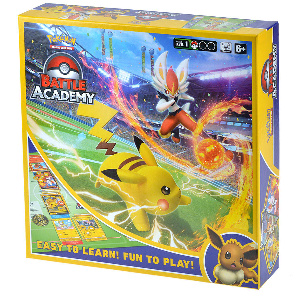 Pokemon TCG: Battle Academy (Cinderace V, Pikachu V, Eevee V) | Hobby Games