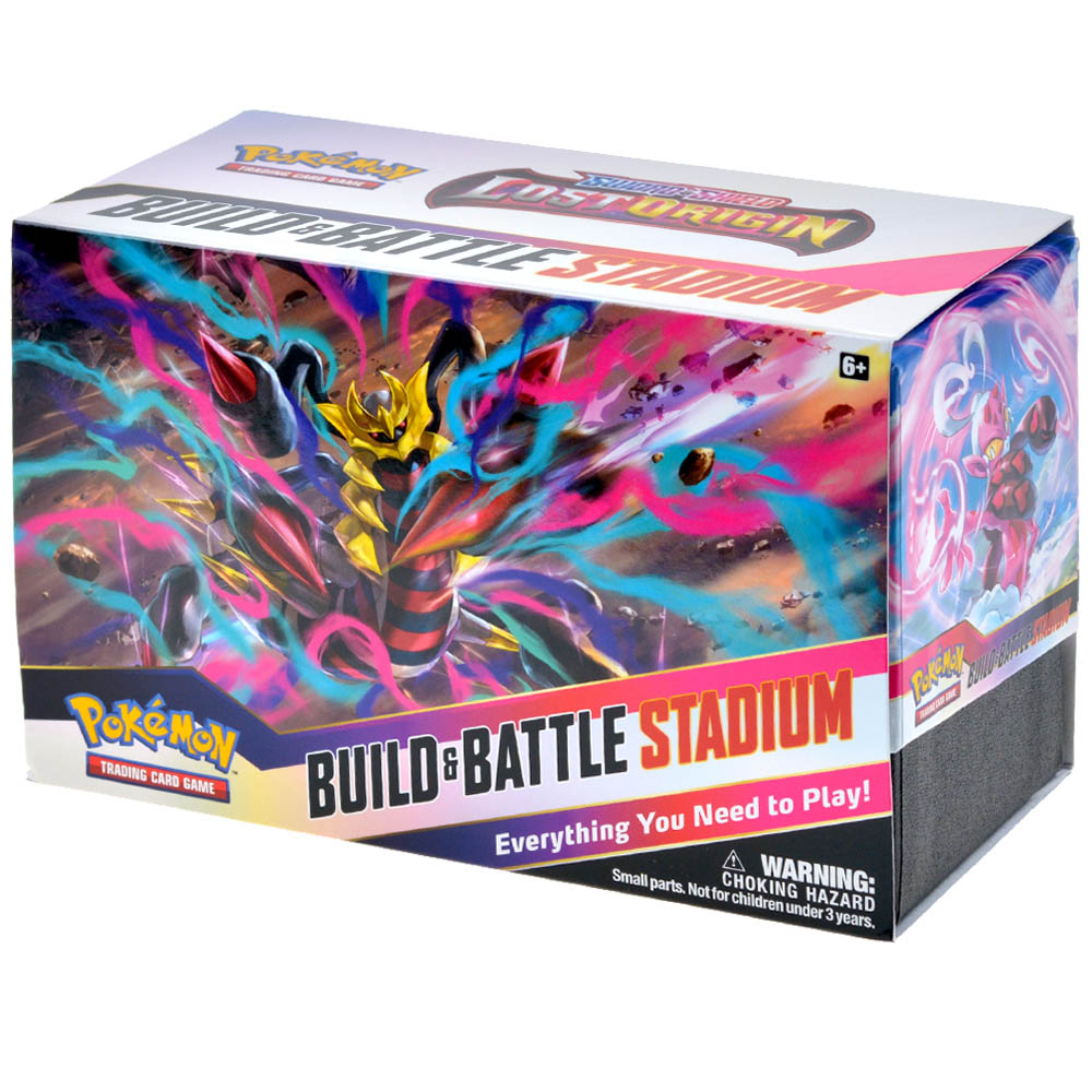 Pokemon TCG. Sword and Shield: Lost Origin. Build and Battle Stadium