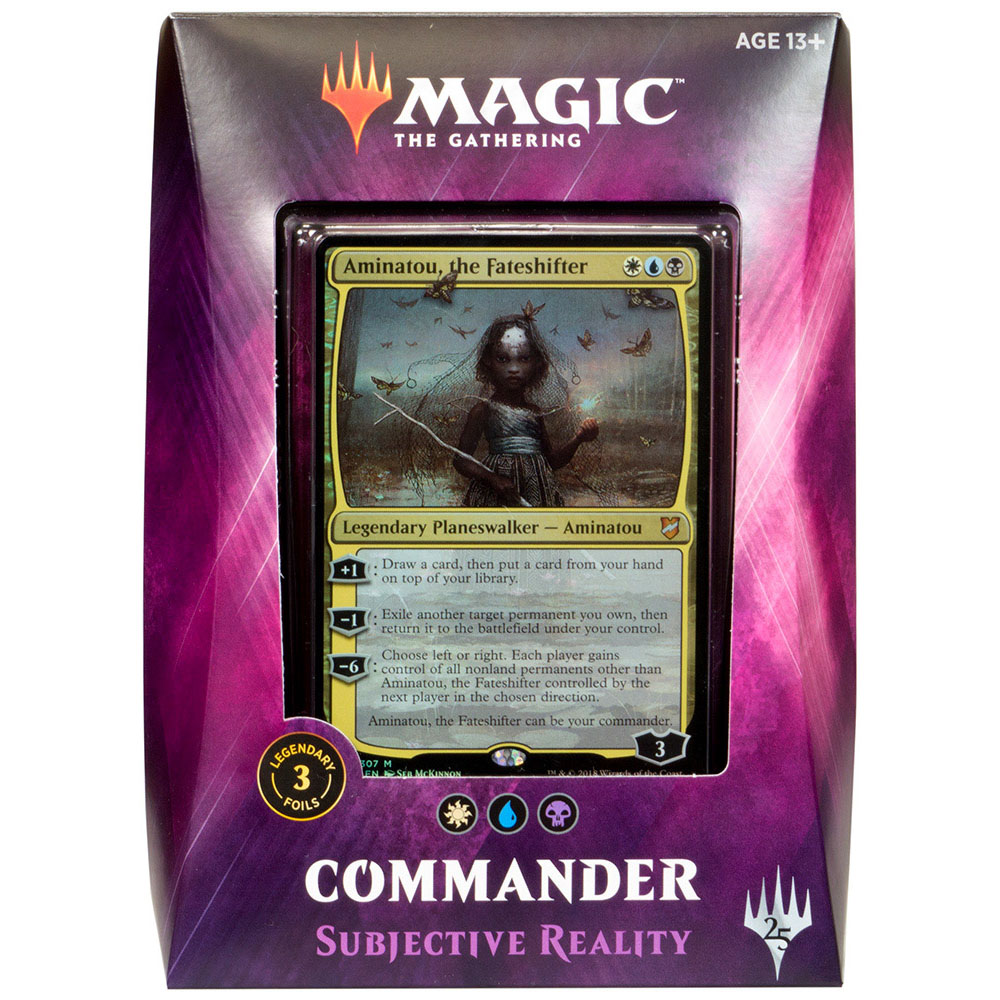 MTG. Commander 2018. Subjective Reality