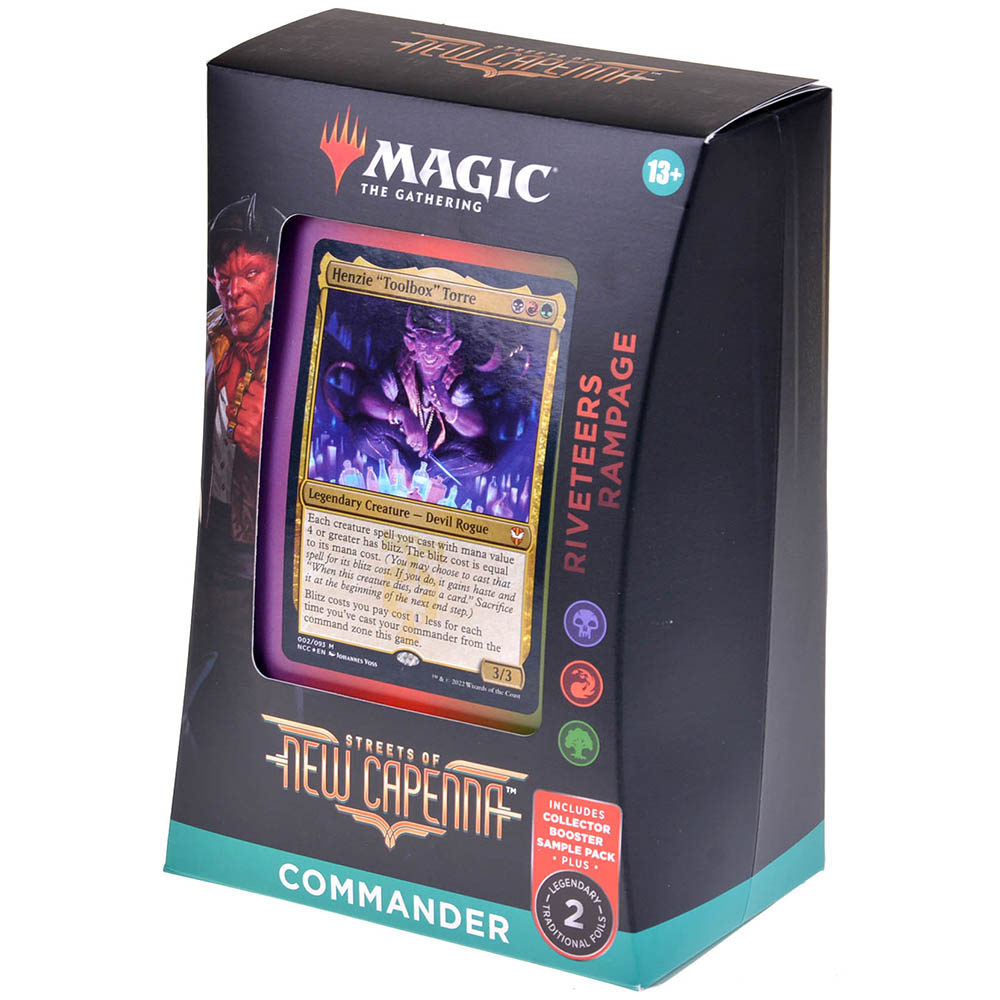 MTG. Streets of New Capenna. Commander Riveteers Rampage Купить настольную игру в магазинах