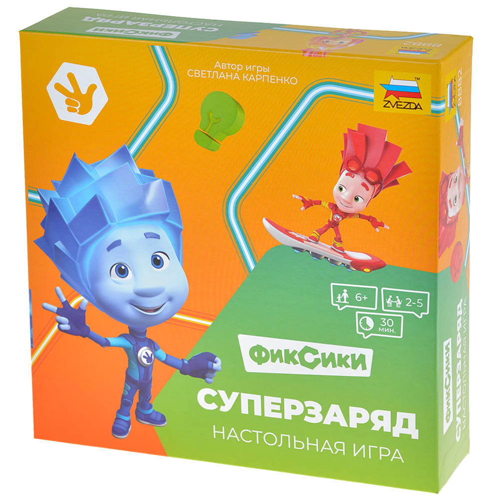 Правила игры Фиксики: Суперзаряд | Настольная игра, купить в магазинах  Hobby Games